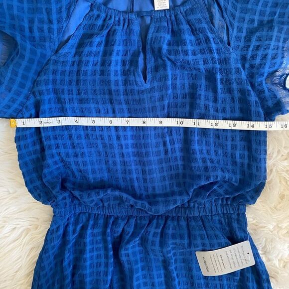 London Times Cobalt Blue Ari MIDI Size 2 NWT casual spring summer - Picture 5 of 12